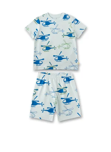 Sanetta Jungen-Schlafanzug Blau | Hochwertiger und bequemer