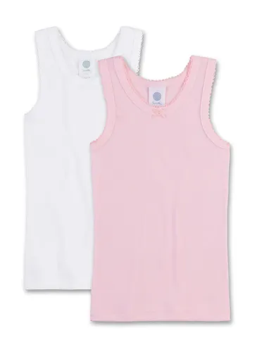 Sanetta Mädchen-Unterhemd (Doppelpack) | Hochwertiges und