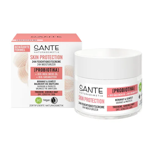 SANTE Naturkosmetik Skin Protection 24h Feuchtigkeitscreme