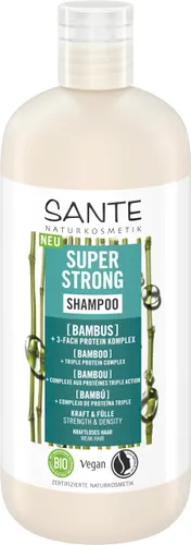 SANTE Naturkosmetik Super Strong Shampoo Bio-Bambus Extrakt
