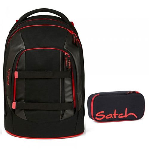 Satch Pack Schulrucksack-Set 2tlg Fire Phantom