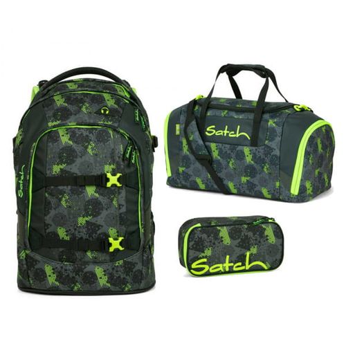 Satch Pack Schulrucksack-Set 3tlg Off Road
