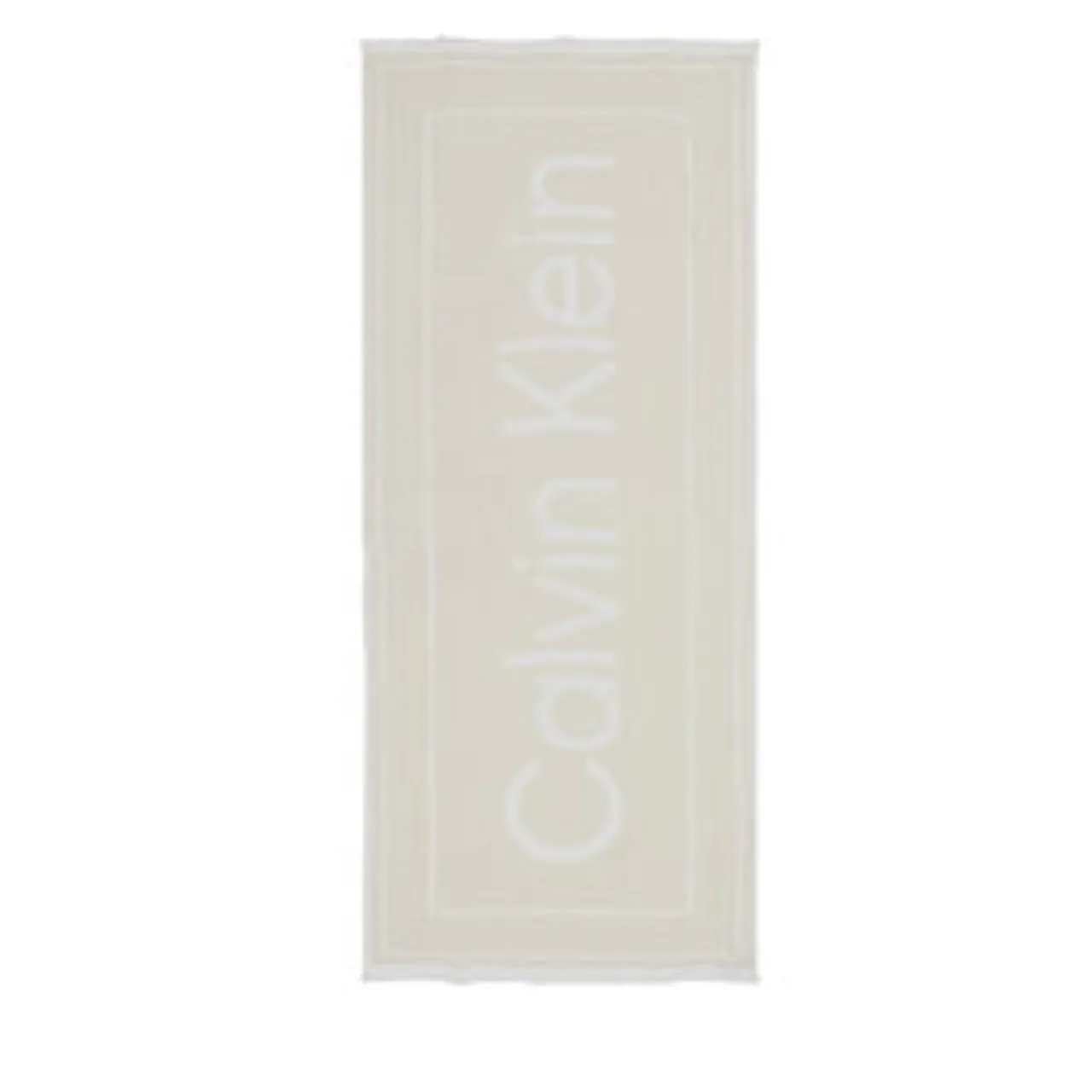 Schal Calvin Klein Logo K60K610814 Stoney Beige PEA
