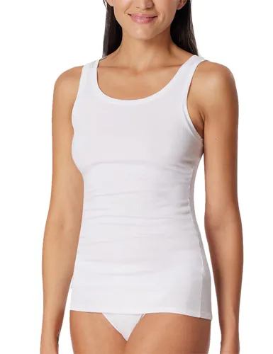 Schiesser Damen Trägertop Unterhemd Organic Cotton-Pure
