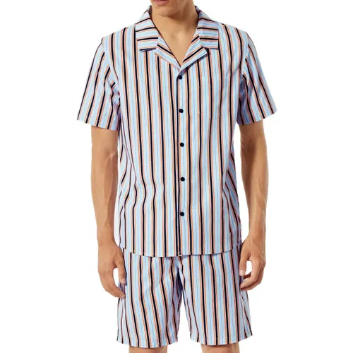 Schiesser Herren Pyjama Kurz Pyjamaset