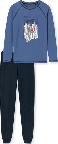 Schiesser Jungen Langer Schlafanzug-Organic Cotton Pyjamaset
