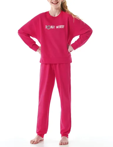 Schiesser Mädchen Schlafanzug Set Pyjama warme Qualitäten