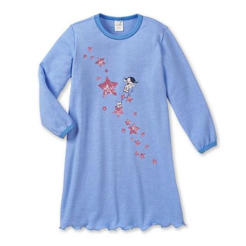 Schiesser Nachthemd »Sternchen« (Set, 1-tlg., Set) Mädchen Schlafanzug, Sleepshirt, Nachthemd, Single-Jersey-Qualität