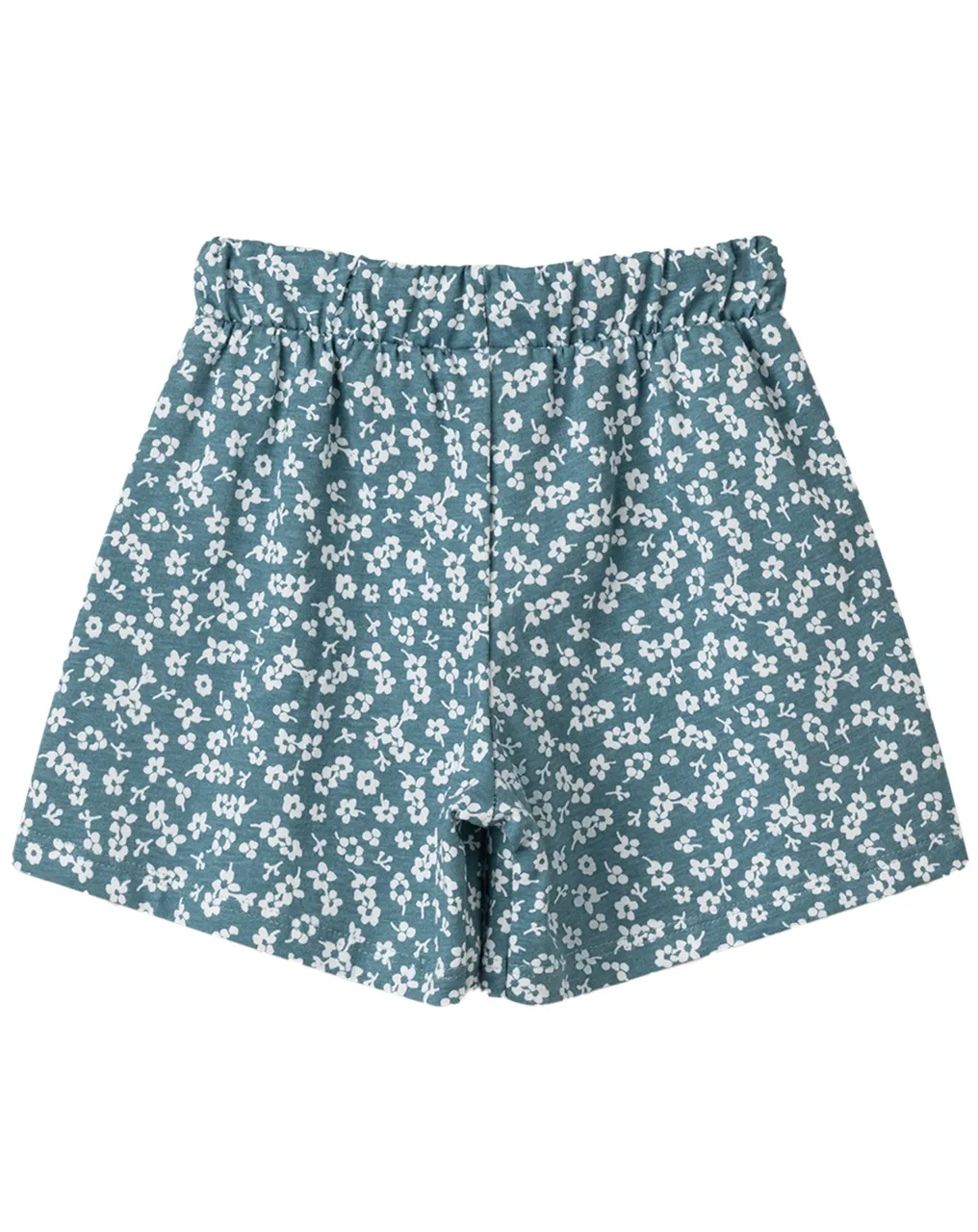 Schlupf-Shorts FLOWERS in azur