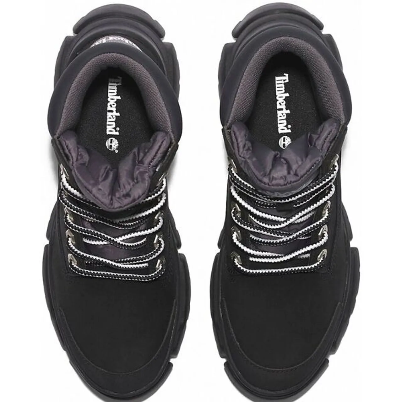 Schnürboots TIMBERLAND "Adley Way Sneaker Boot" Gr. 40, schwarz (black) Schuhe Schnürstiefeletten