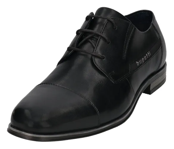 Schnürschuh BUGATTI Gr. 40, schwarz Herren Schuhe Scandic Style