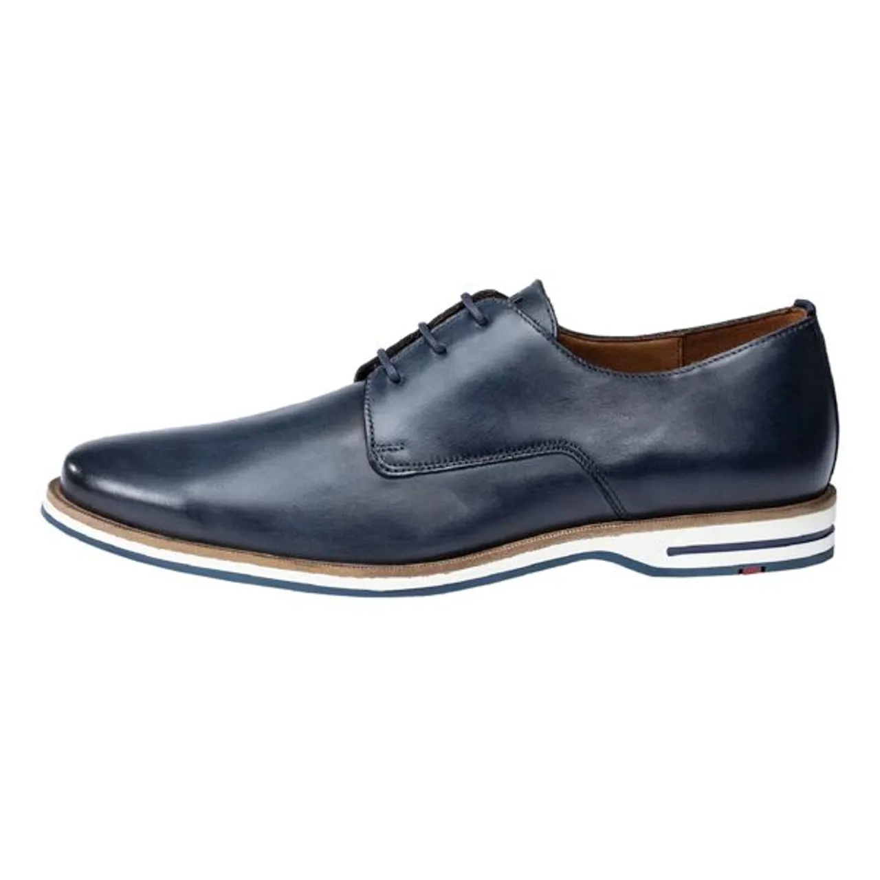 Schnürschuh LLOYD "Dakin" Gr. 10 (44,5), blau (dunkelblau) Herren Schuhe Schnürhalbschuhe