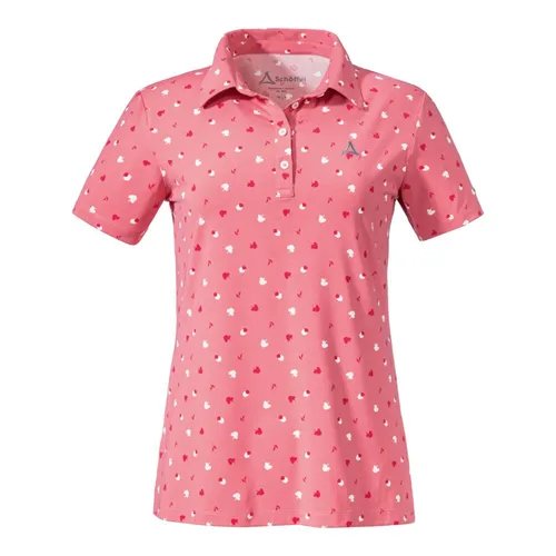 Schöffel Achhorn Polo Shirt Damen rosa