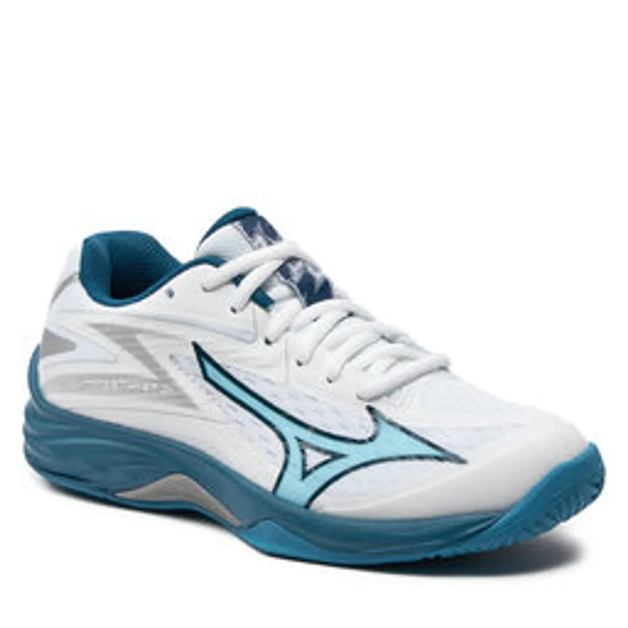 Schuhe Mizuno Lightning Star Z7 Jr V1GD2303 White/Sailor Blue/Silver 21