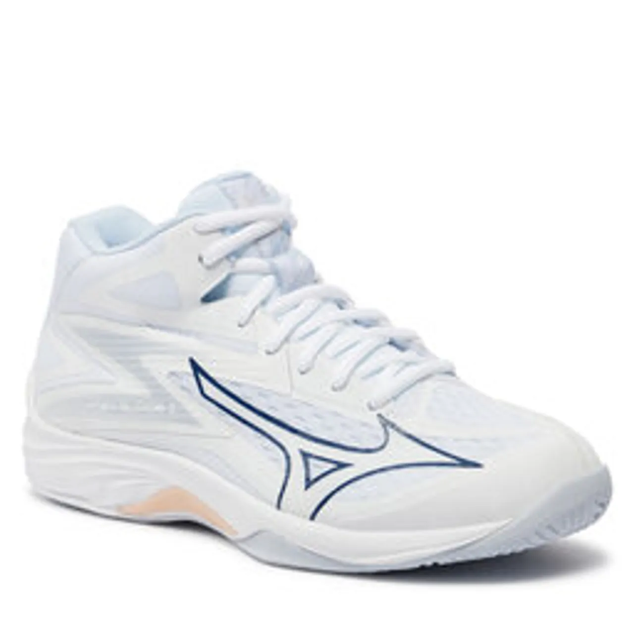 Schuhe Mizuno Thunder Blade Z Mid V1GC2375 White/Navy Peony/Peach Parfait 0