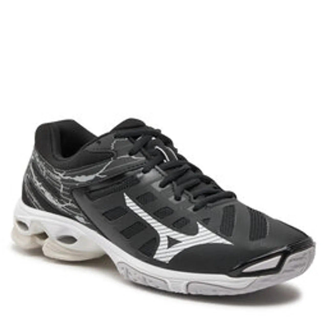 Schuhe Mizuno Wave Voltage V1GA2160 Black/Silver 52