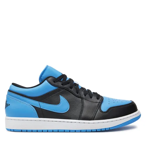 Schuhe Nike Air Jordan 1 Low 553558 041 Black/Black/University Blue