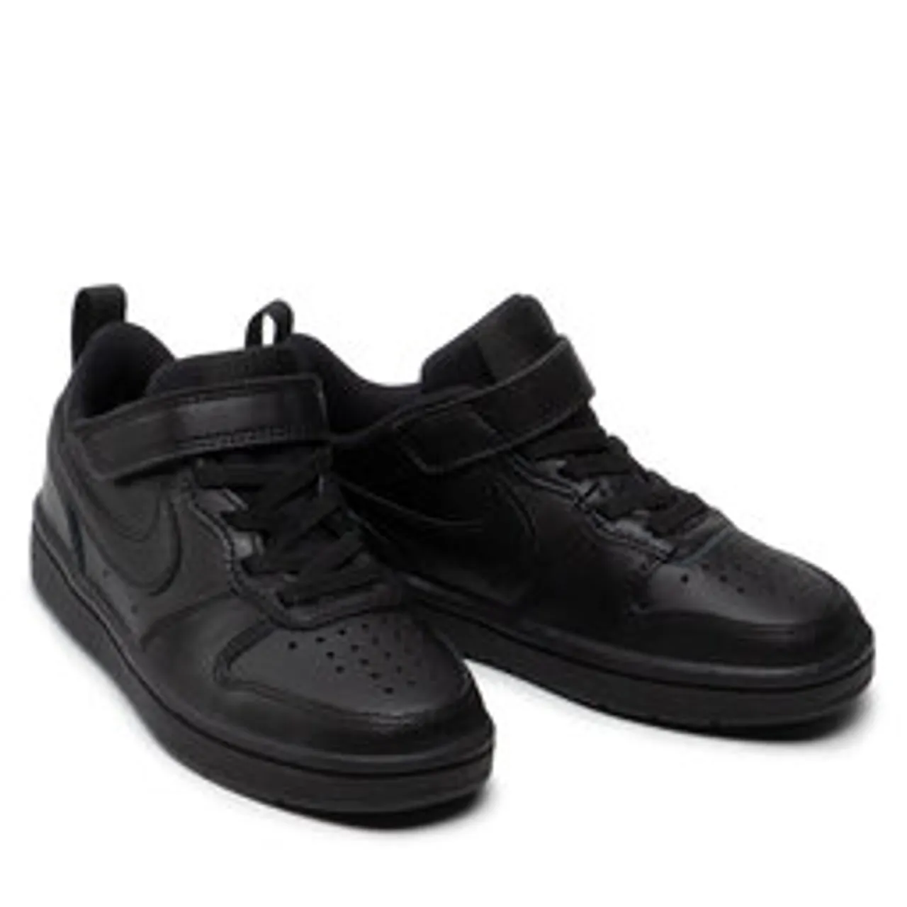 Schuhe Nike Court Borough Low 2 (PSV) BQ5451 001 Black/Black/Black