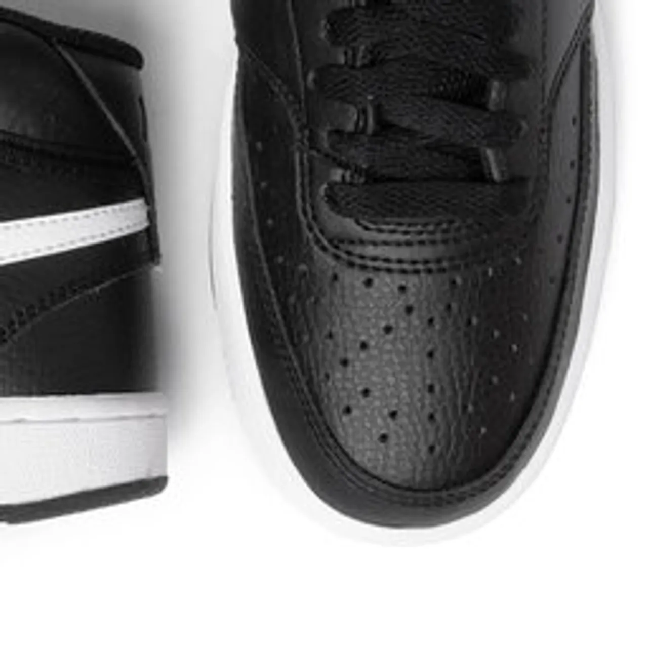 Schuhe Nike Court Vision Mid CD5436 001 Black/White