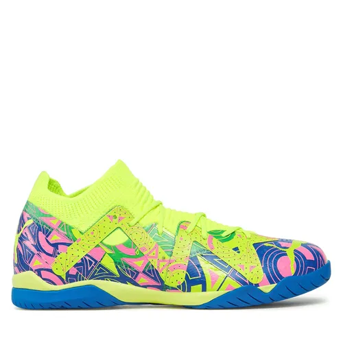 Schuhe Puma Future Match Energy It + Mid Jr 107551 01 Ultra Blue/Yellow Alert/Luminous Pink