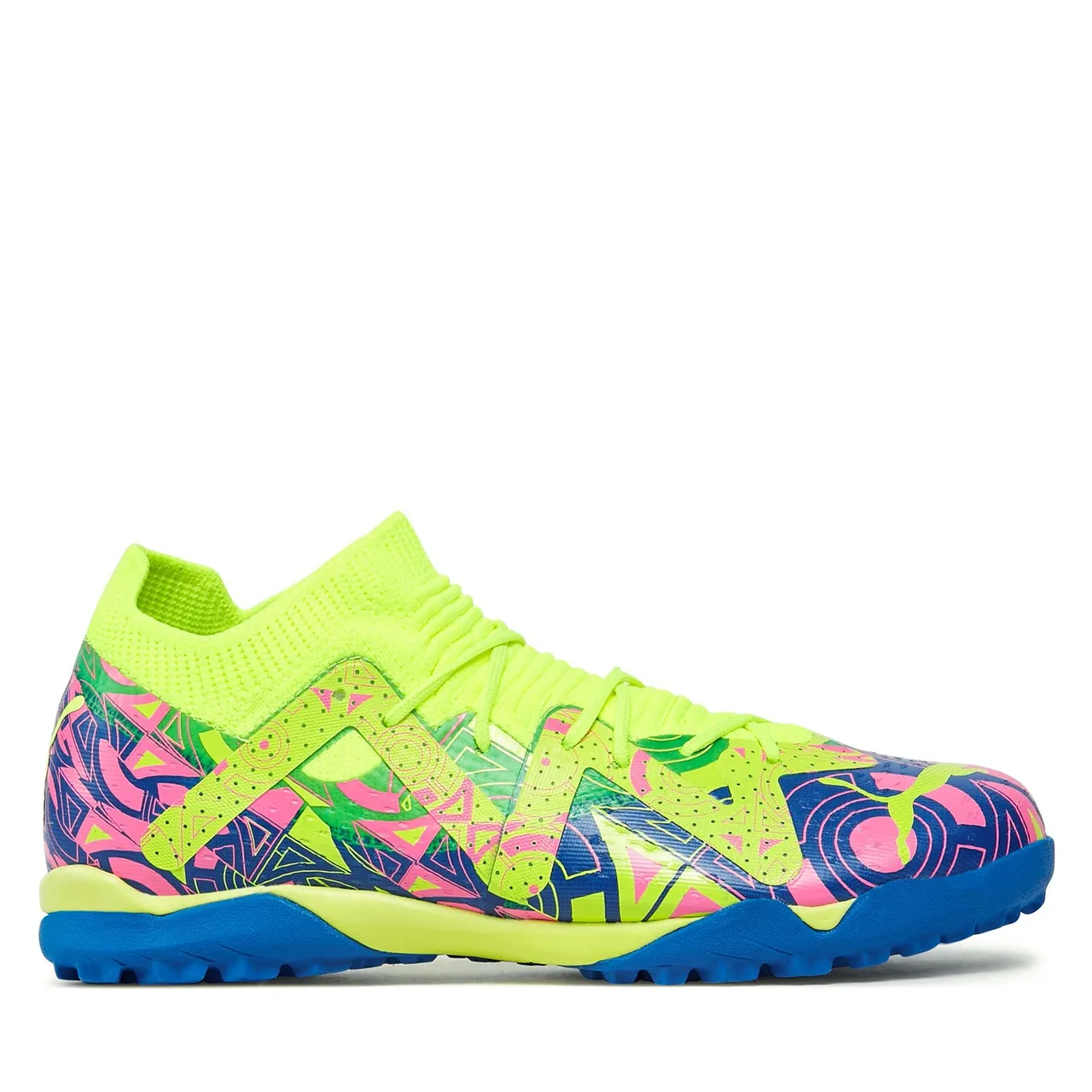 Schuhe Puma Future Match Tt Mid Jr 107550 01 Ultra Blue/Yellow Alert/Luminous Pink