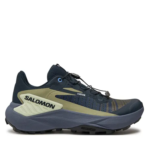Schuhe Salomon Genesis L47443200 Carbon / Grisaille / Aloe Wash