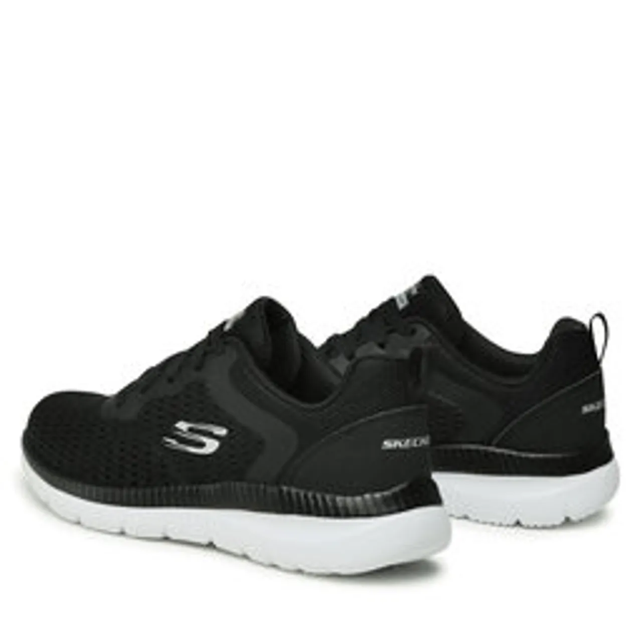 Schuhe Skechers Quick Path 12607/BKW Black/White