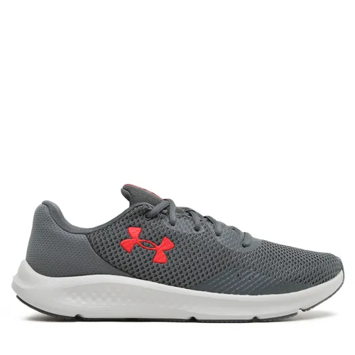 Schuhe Under Armour UA Charged Pursuit 3 3024878-108 Pitch Gray/Pitch Gray/Red