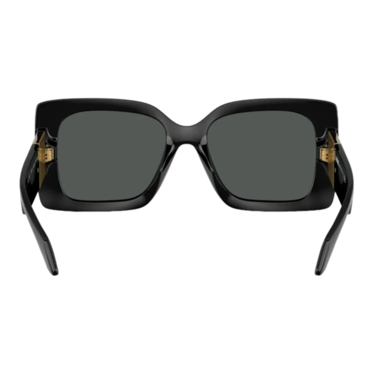 Schwarze Acetat-Sonnenbrille für Frauen Versace