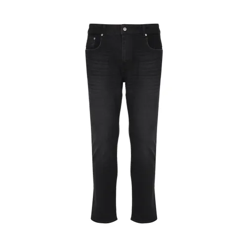 Schwarze Baumwoll-Denim-Jeans Represent