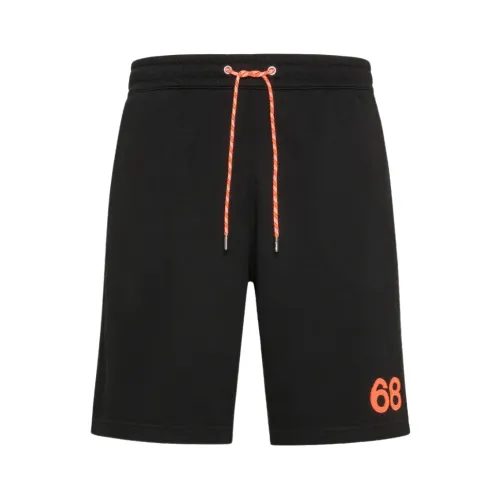 Schwarze Bermuda Shorts Sun68