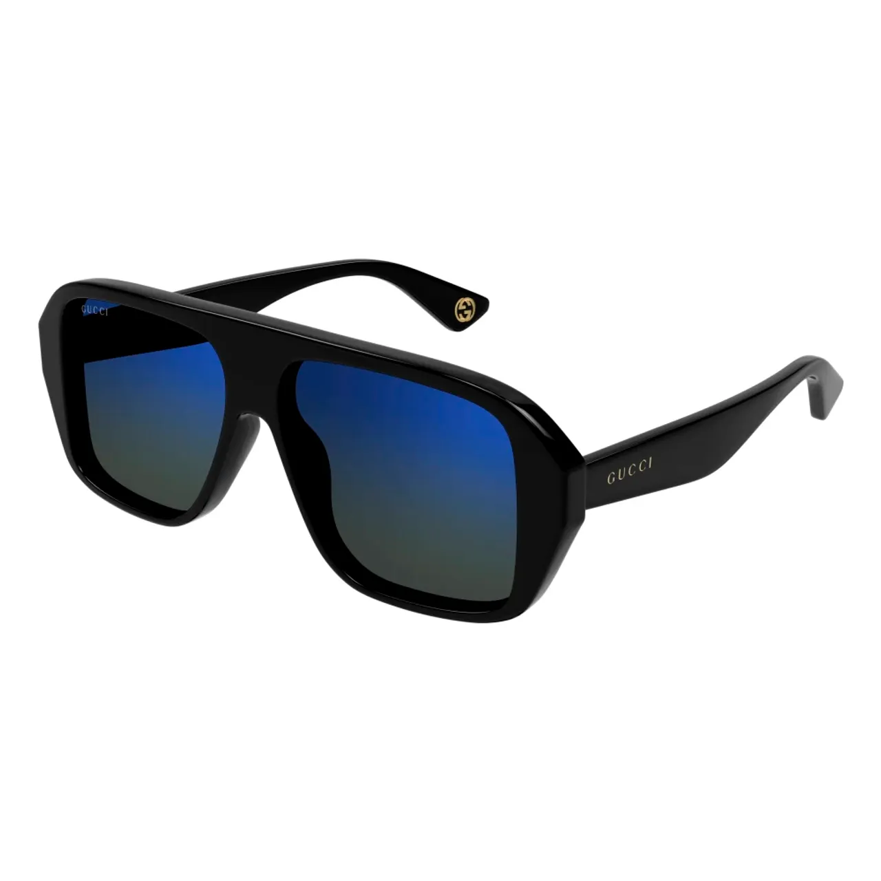 Schwarze/Blau Sonnenbrille Gg1615S Gucci