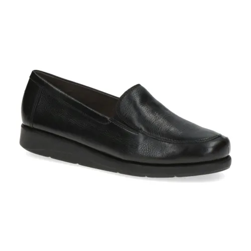 Schwarze Geschlossene Loafers für Damen Caprice