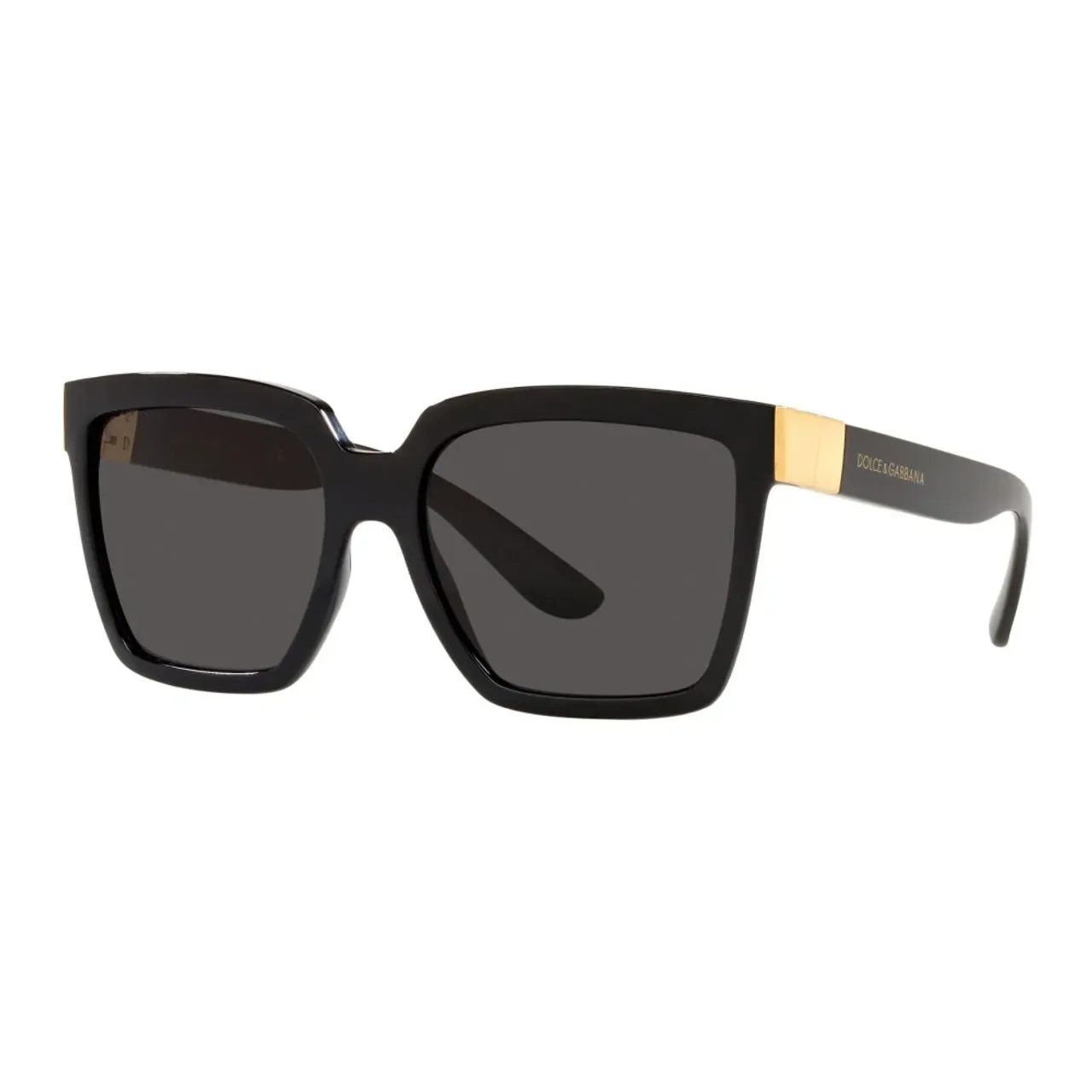 Schwarze/Graue Sonnenbrille Dolce & Gabbana