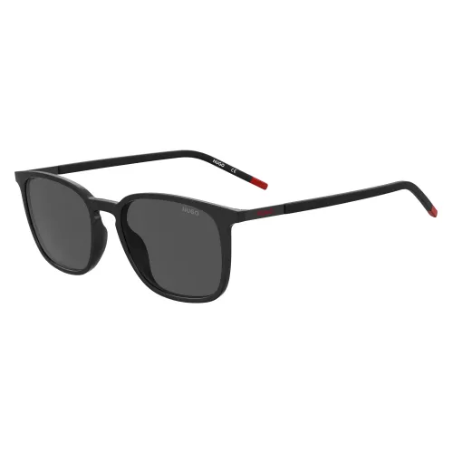 Schwarze/Graue Sonnenbrille Hugo Boss