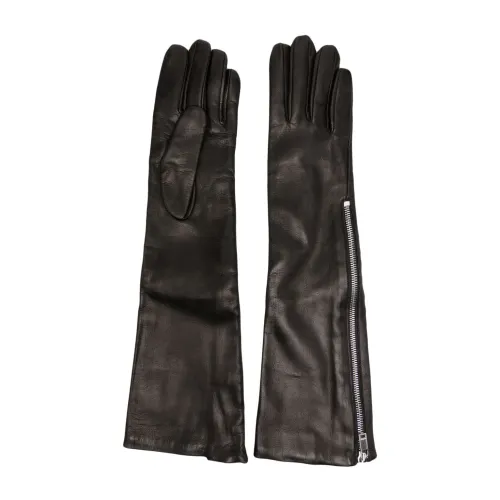 Schwarze Handschuhe - Stilvolles Modell Jil Sander