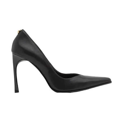 Schwarze High Heel Schuhe Versace