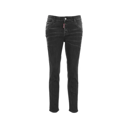 Schwarze Jeans für Frauen Dsquared2
