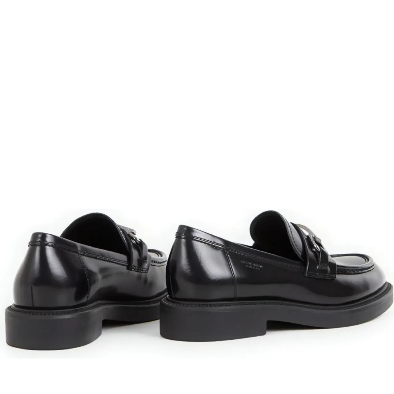 Schwarze Lederslipper für Damen Vagabond Shoemakers