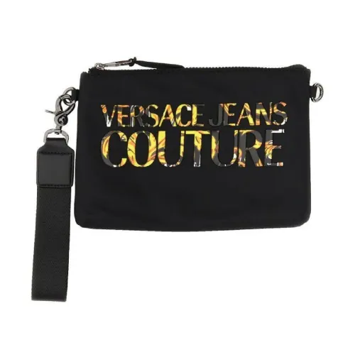 Schwarze Logo Clutch-Tasche für Herren von Versace Jeans Couture Versace Jeans Couture