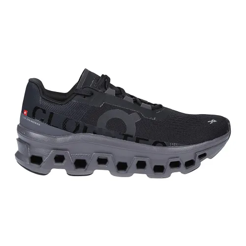 Schwarze Magnet Cloudmonster Sneakers On Running
