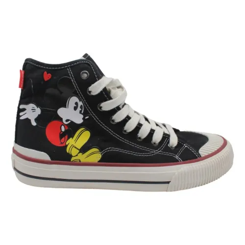 Schwarze Mickey Mouse Damensneakers MOA - Master OF Arts