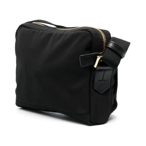 Schwarze Mini Messenger Tasche Tom Ford
