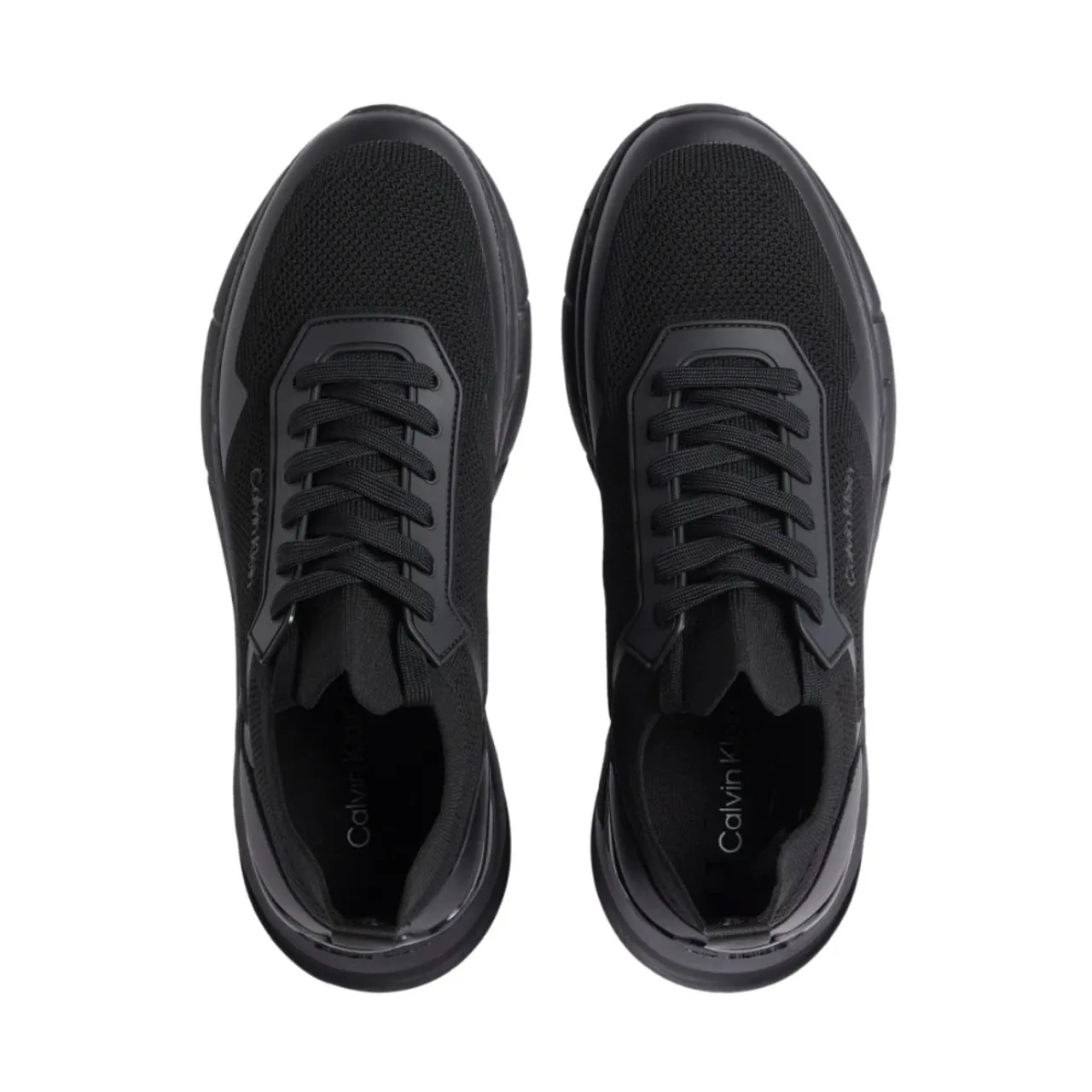 Schwarze Schnürsport Schuhe Calvin Klein