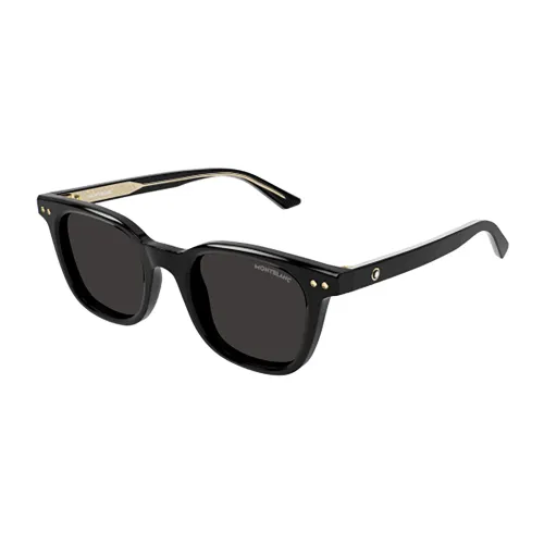 Schwarze Sonnenbrille für Herren Montblanc