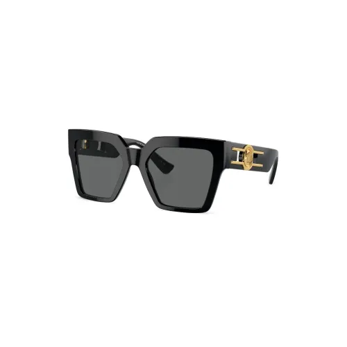 Schwarze Sonnenbrille mit Originalzubehör Versace