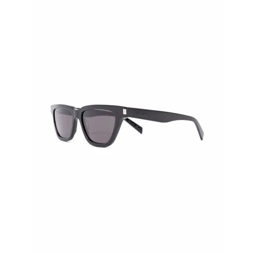 Schwarze Sonnenbrille, stilvoll und vielseitig Saint Laurent