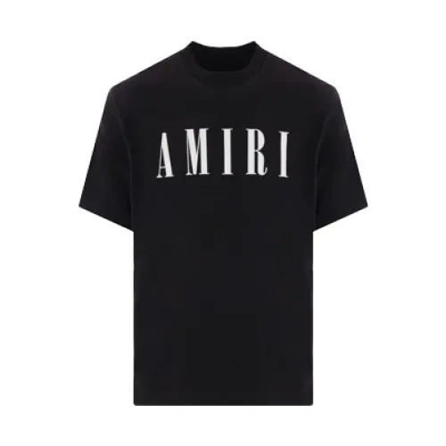 Schwarze T-Shirts und Polos Amiri