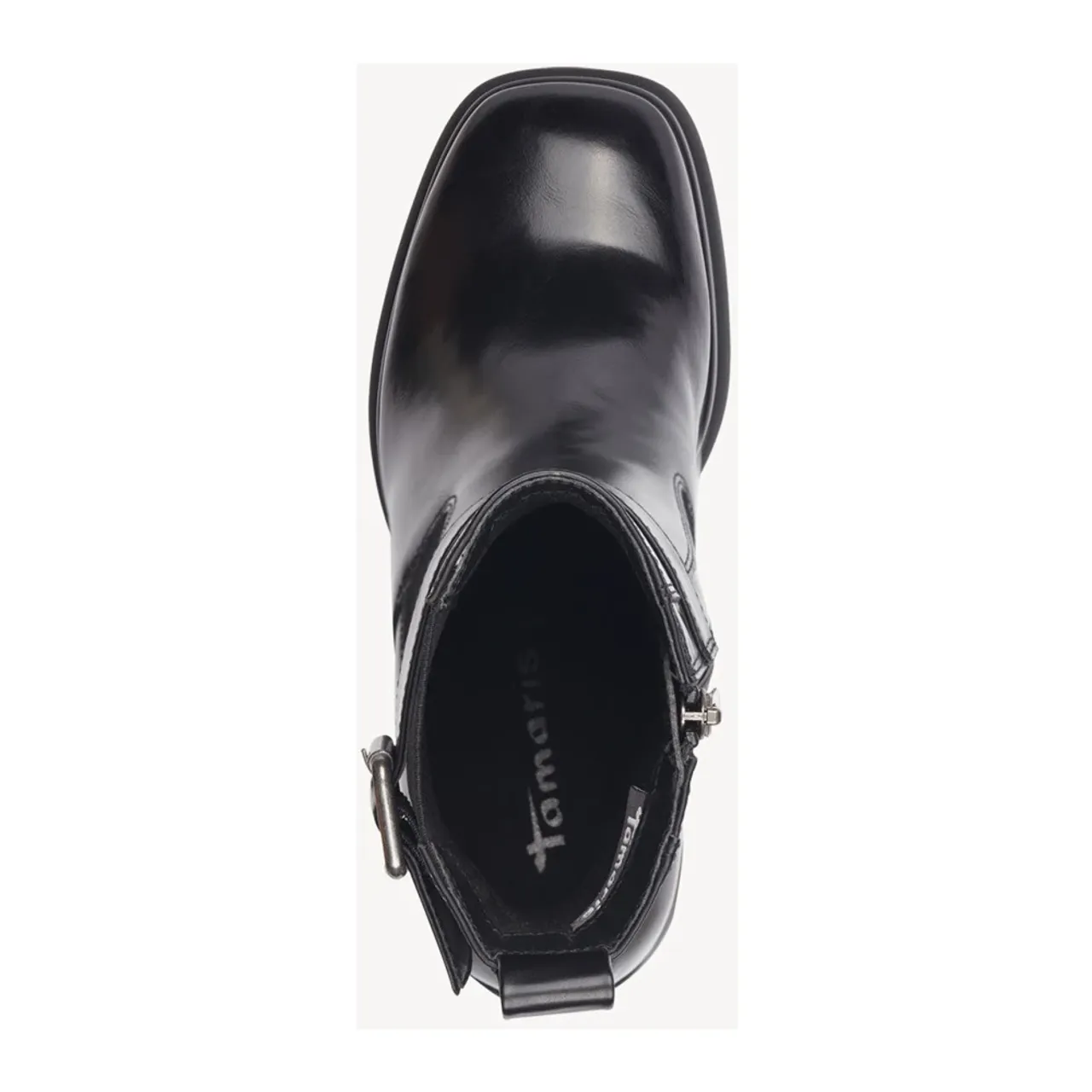 Schwarze Trendige Stiefel mit Anti-Slide Technologie Tamaris