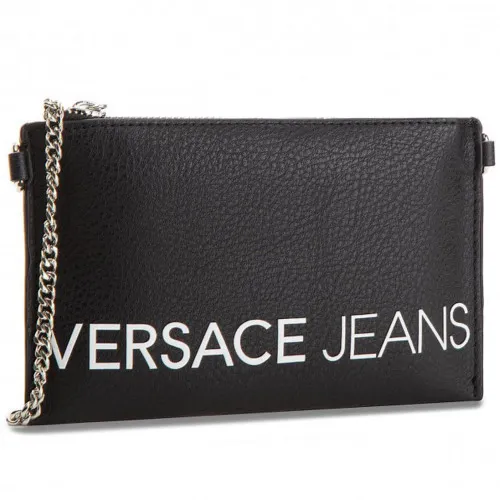 Schwarze und weiße Versace Jeans Clutch Versace Jeans Couture